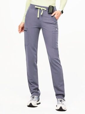 FIGS Yola Scrub Pant TALL Space Navy
